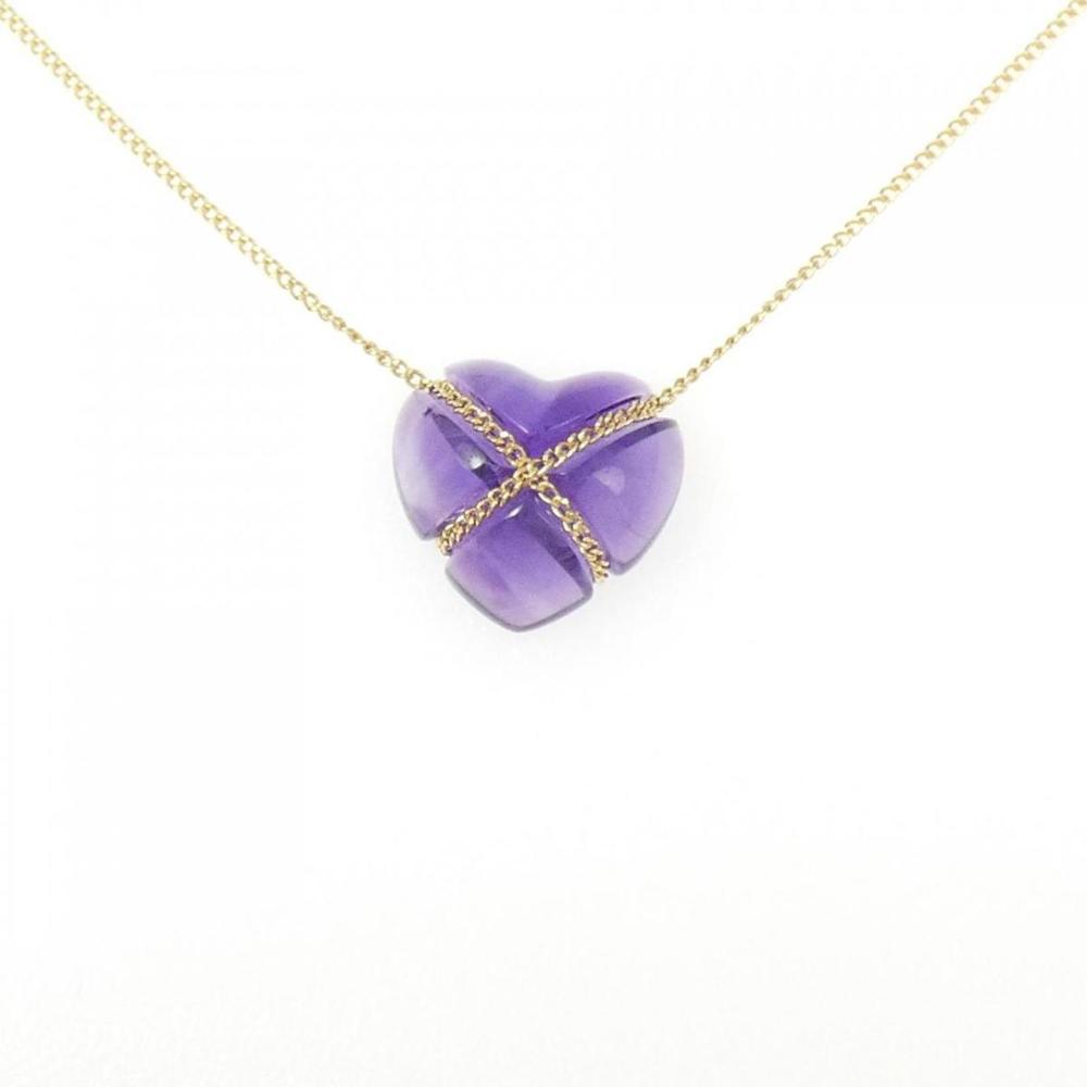Tiffany Heart Amethyst Necklace